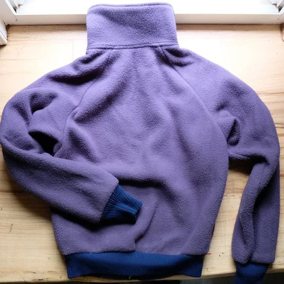 Vintage Retro Patagonia Fleece Bomber Jacket - Picture 6 of 8